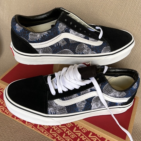 Vans Old Skool Wireframe Skulls Black / True White WMNS - Picture 11 of 16